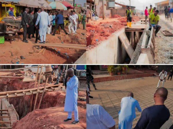 Okpebholo Inspects Ogheghe, Old Sapele Road Construction, Orders Faster Pace