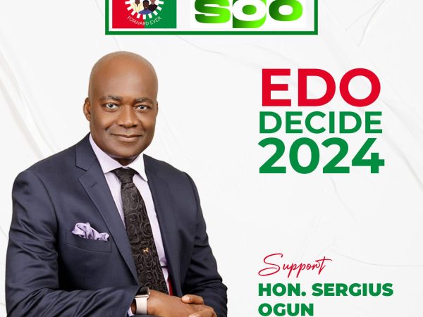 Edo 2023: Edo Political Observers Endorse Sergius Ogun