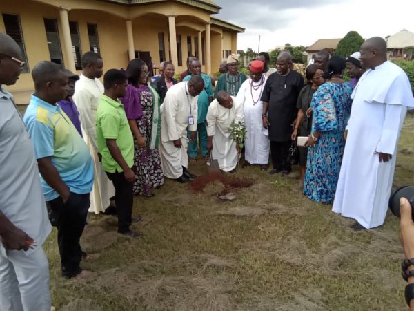 Uromi JDPCI in Tree Planting Campaign, Degraded Land Restoration Strategies