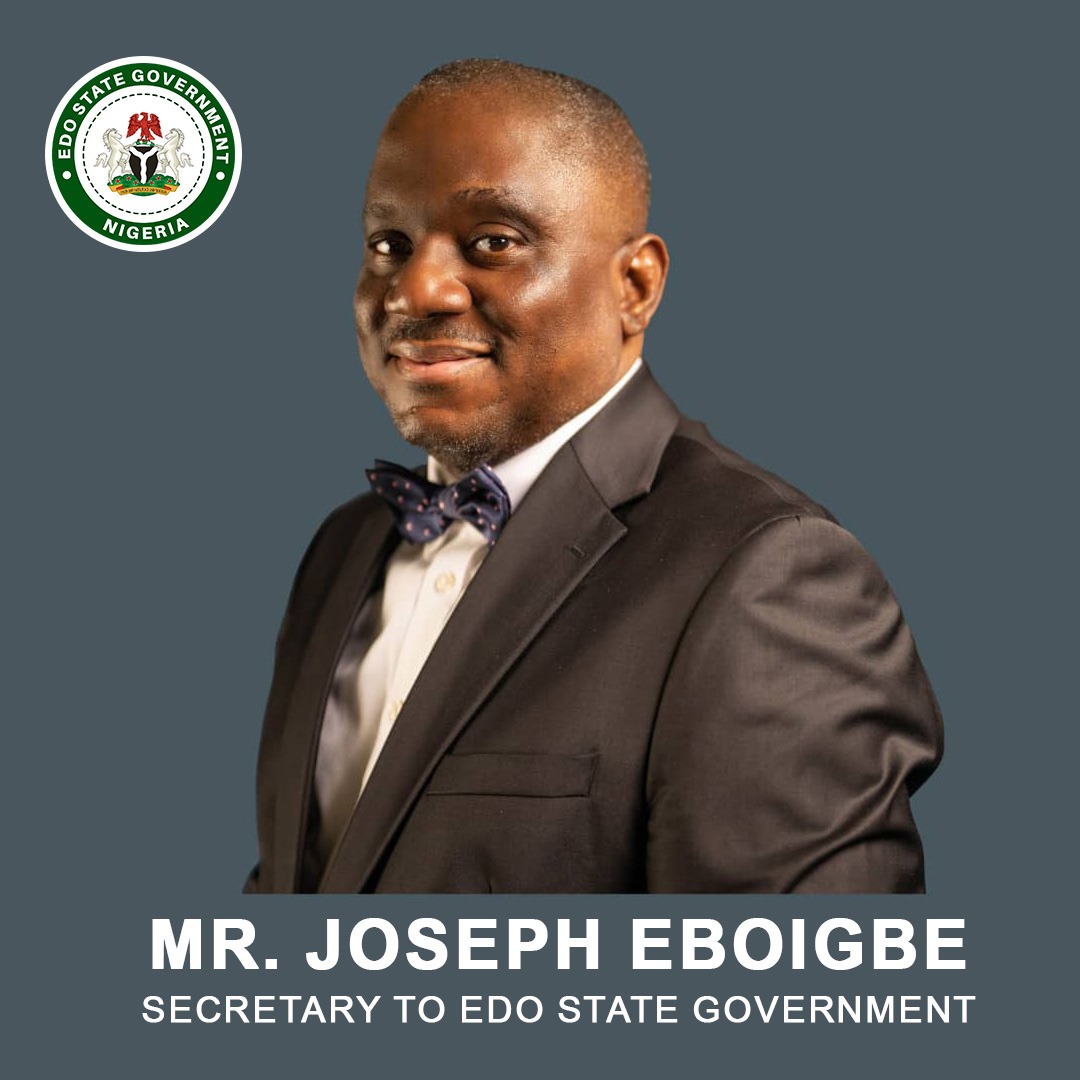 Obaseki, Appoints Eboigbe as Secretary to Edo State Govt