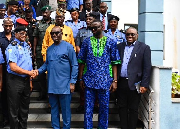 Obaseki Receives New Edo CP, Edwin-Iwo, Insists on Prosecution of Perpetrators of Airport Road Violence