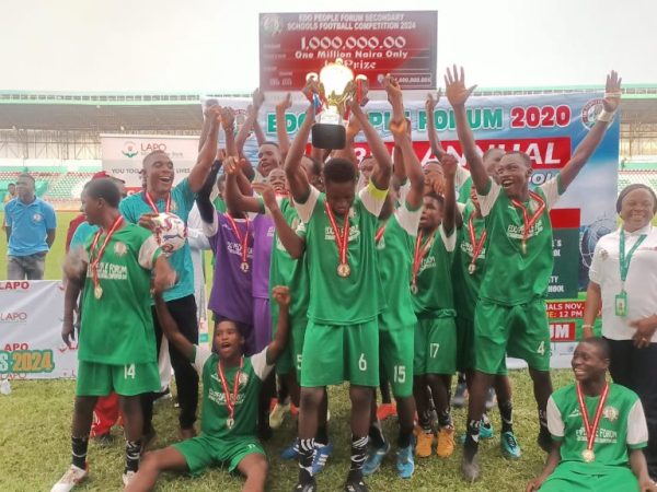 Edokpolo, Idia College Emerge Winners of Edo Sec. Schools Football Championship