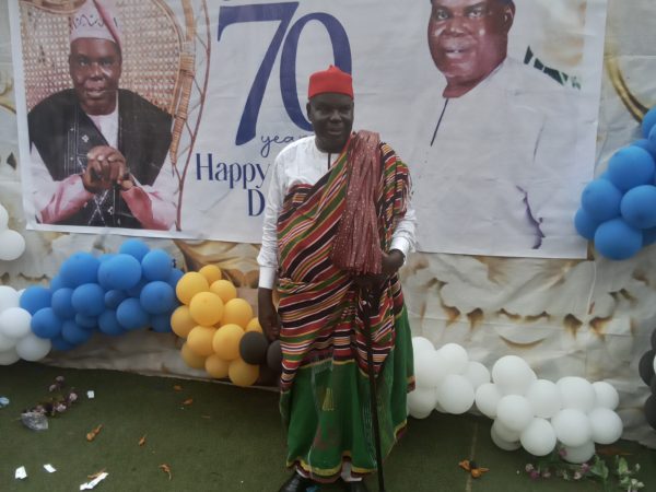 Family, Friends Celebrate Godwin Akhaine at 70