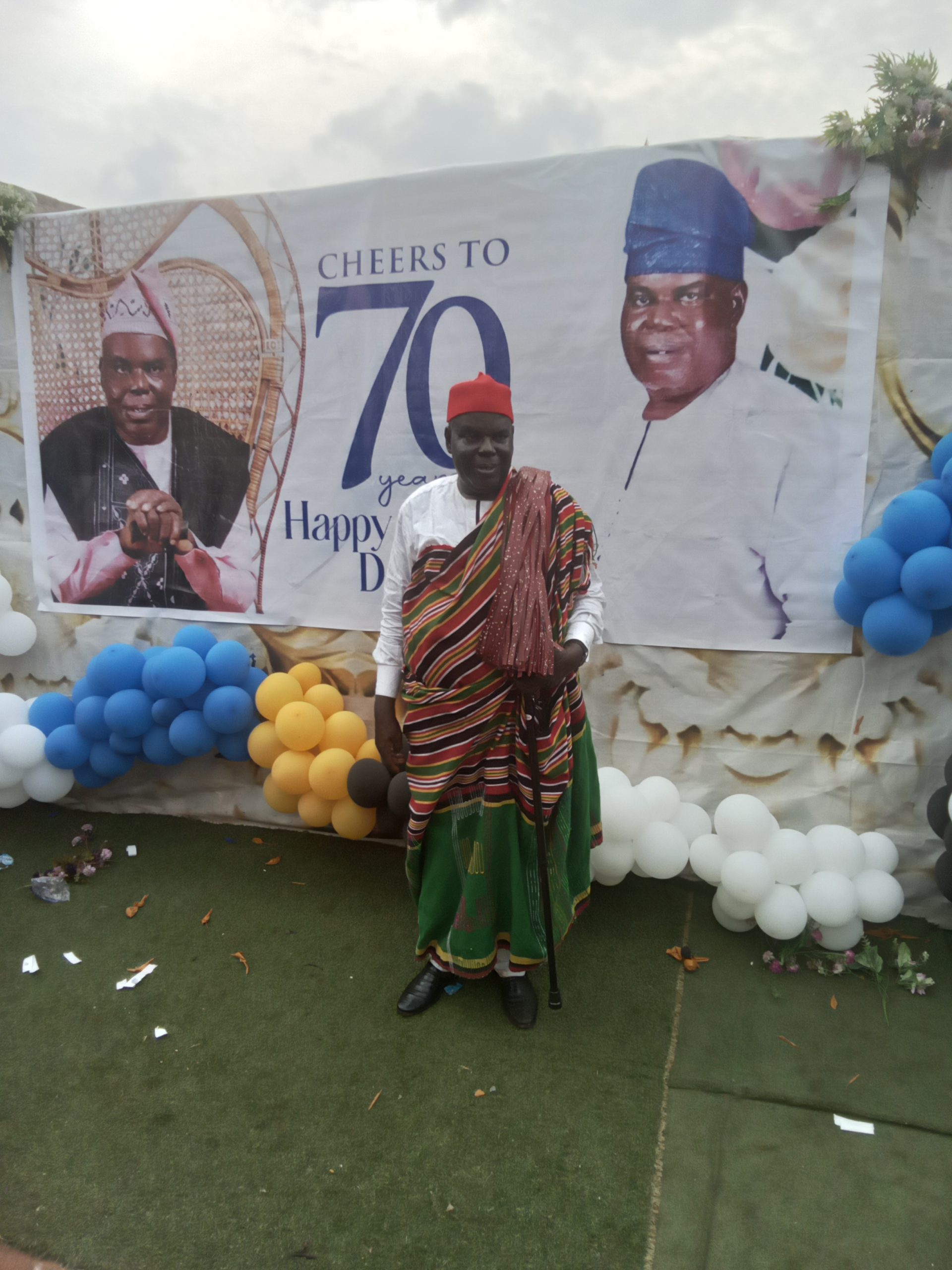 Family, Friends Celebrate Godwin Akhaine at 70