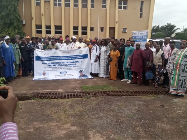 Uromi JDPCI Calls for Community Policing Model to Combat Human Trafficking