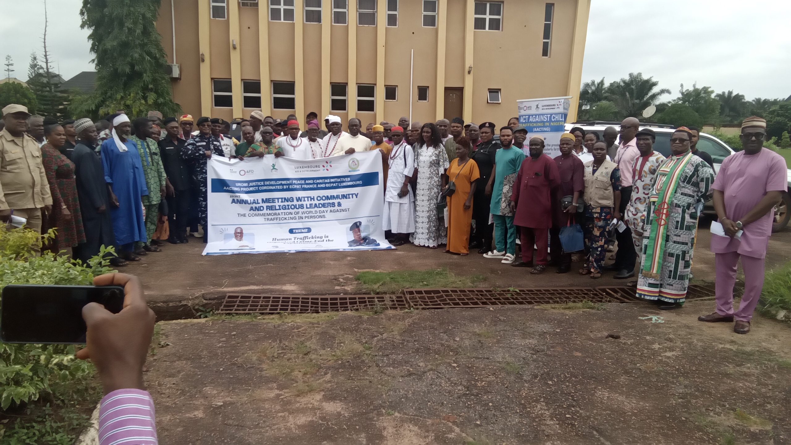 Uromi JDPCI Calls for Community Policing Model to Combat Human Trafficking