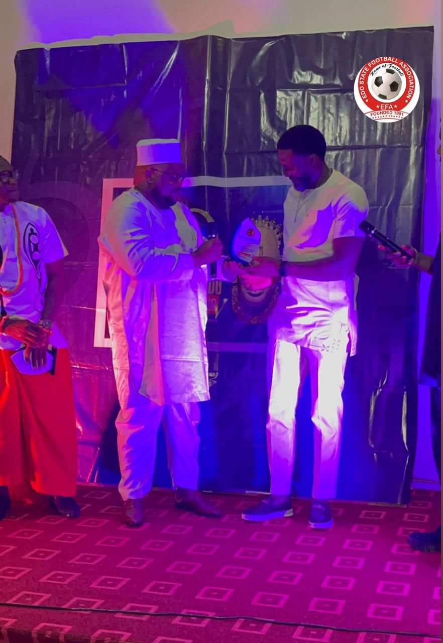 Africreation Int’l Honours Edo FA Chairman, Newton Erhunmwense