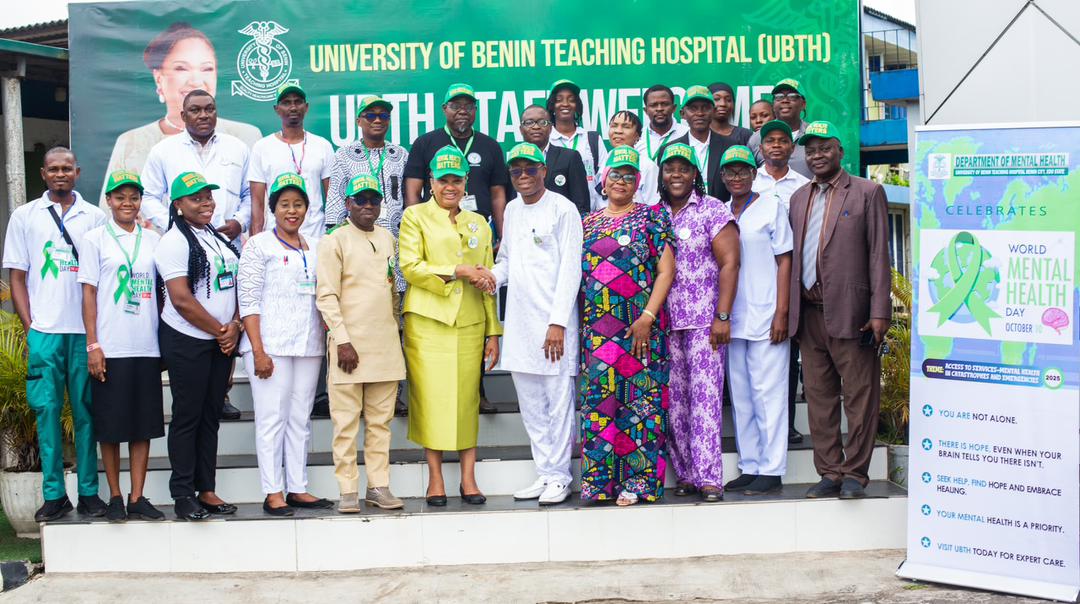UBTH Marks World Mental Health Day 2025, Calls for Improved Access to Services During Crises