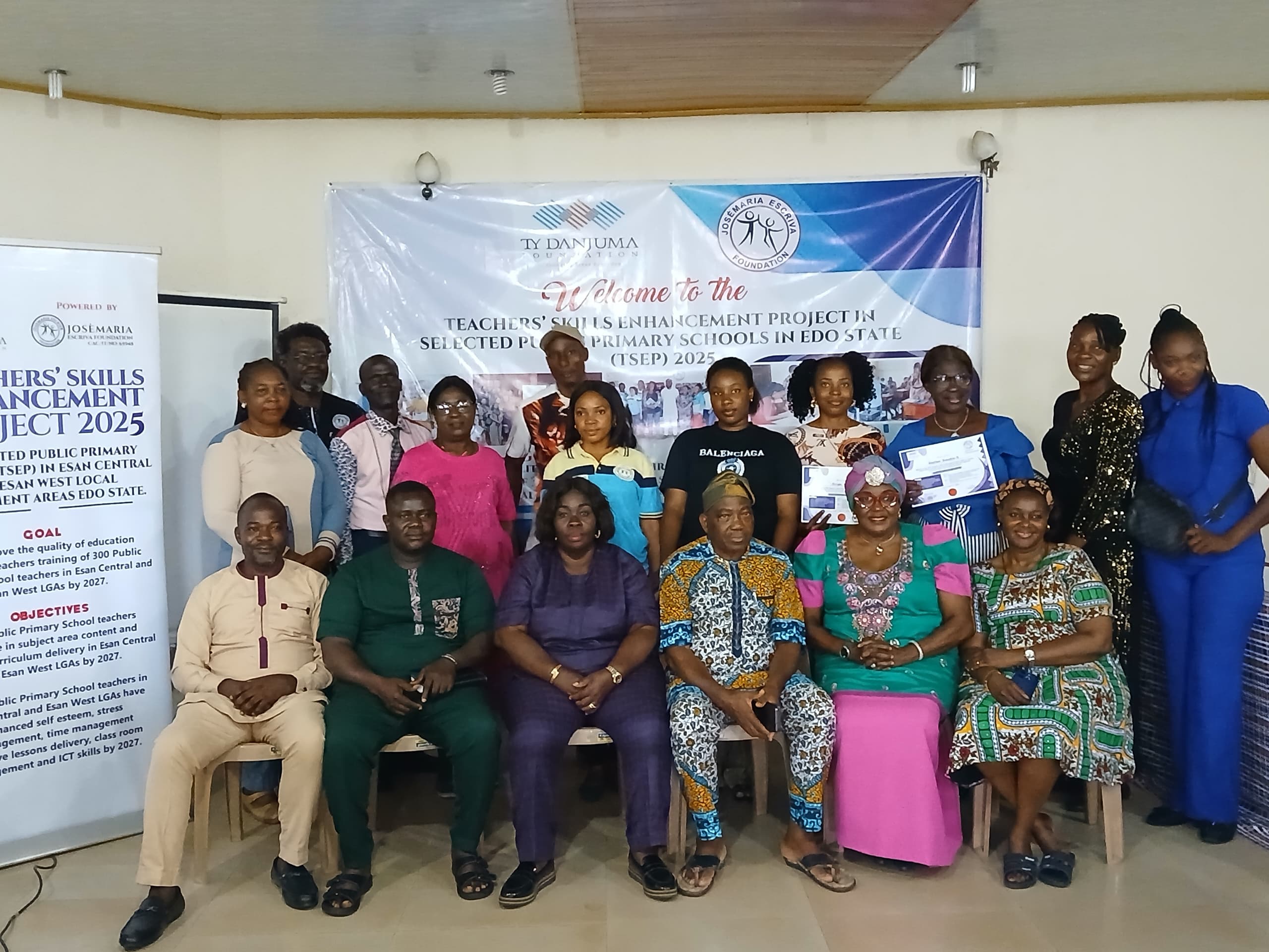 Stakeholders Commend Danjuma Foundation, JOSEF for Increased School Enrolment in Edo Central