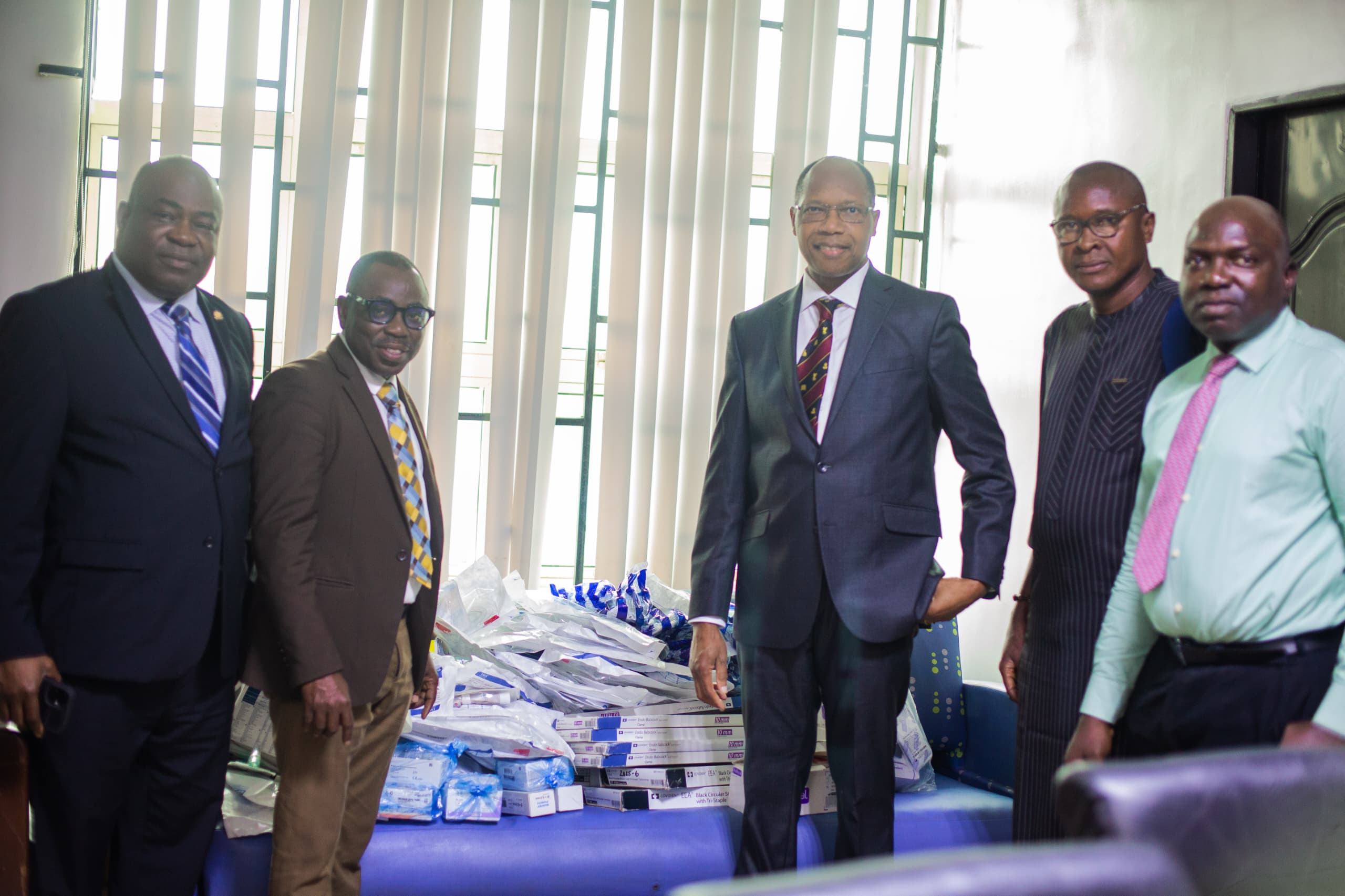 Consultant Surgeon Donates Medical Supplies to UBTH to Enhance Patient Care