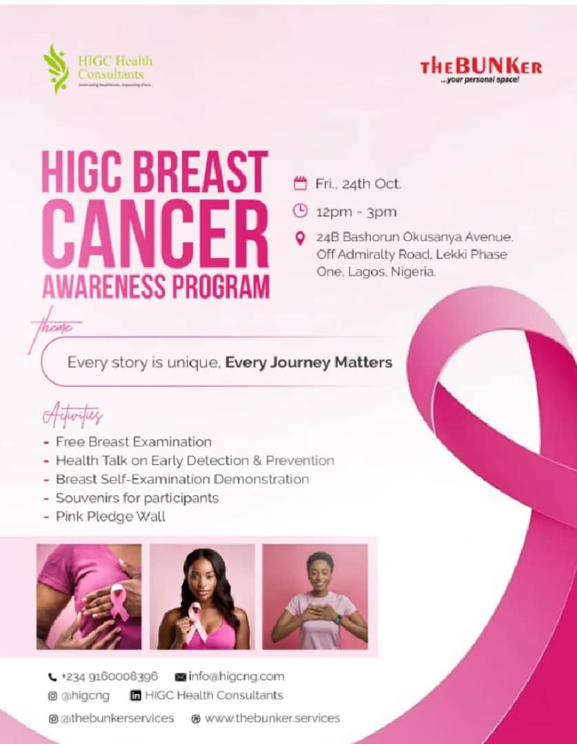 HIGC Health Consultants Hold Breast Cancer Awareness Program to Promote Early Detection