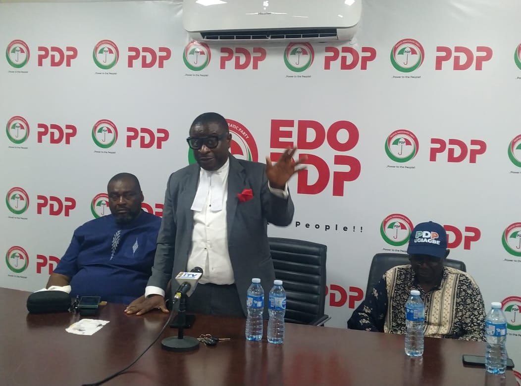 PDP Urges Gov.Okpebholo to Adopt Obaseki’s Security Achitecture to Secure Edo State