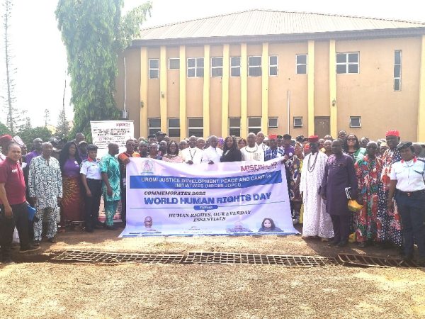 Uromi JDPCI Vows to Continue Protection of Human Rights In Edo Central