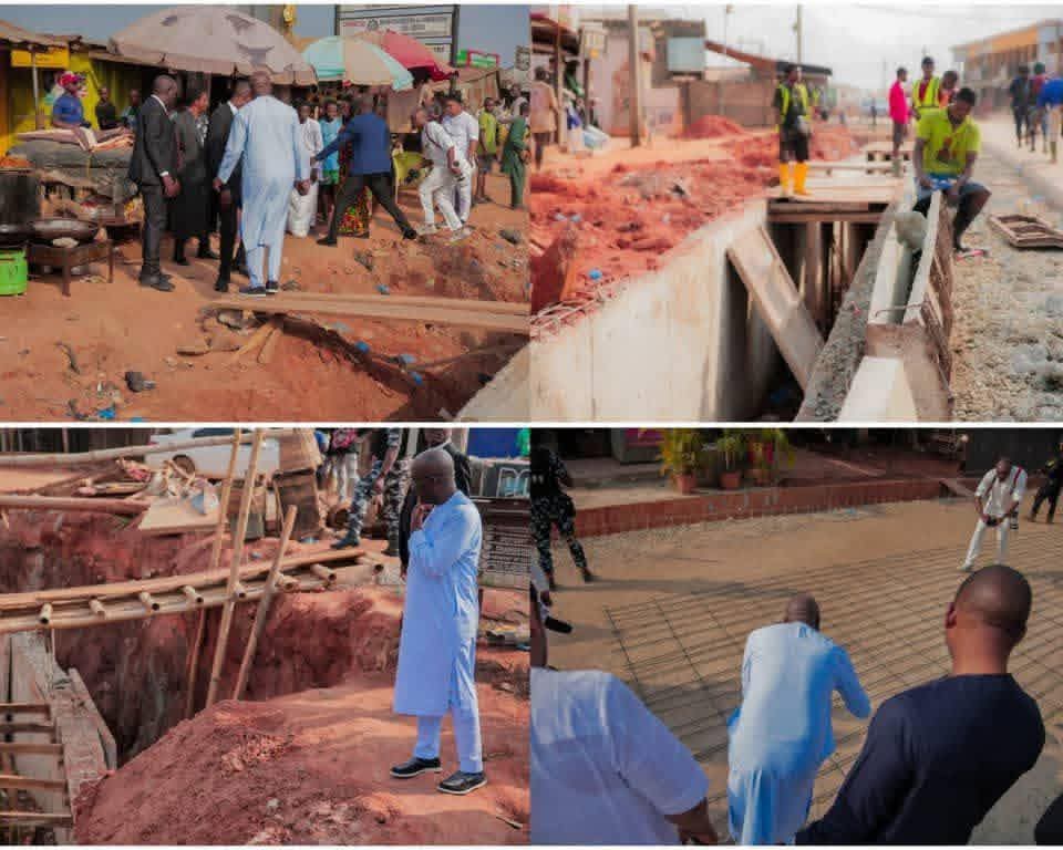 Okpebholo Inspects Ogheghe, Old Sapele Road Construction, Orders Faster Pace
