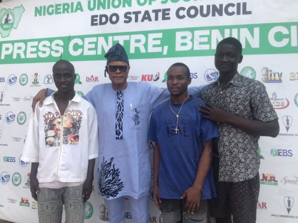 NUJ Chairman, Alenkhe Secures Release of 3 Inmates From Oko Correctional Centre