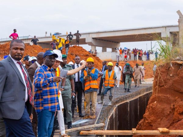 Gov Okpebholo Expresses Satisfaction with Progress on Ikpoba Hill Flyover, Erosion Control Works