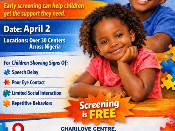 Spark-A- Spectrum to Mark World Autism Day with Free Screening in Benin City