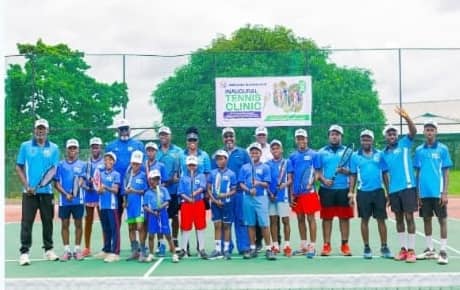 Crescent Club Uncovers Future Tennis Stars at Benin Grassroots Clinic